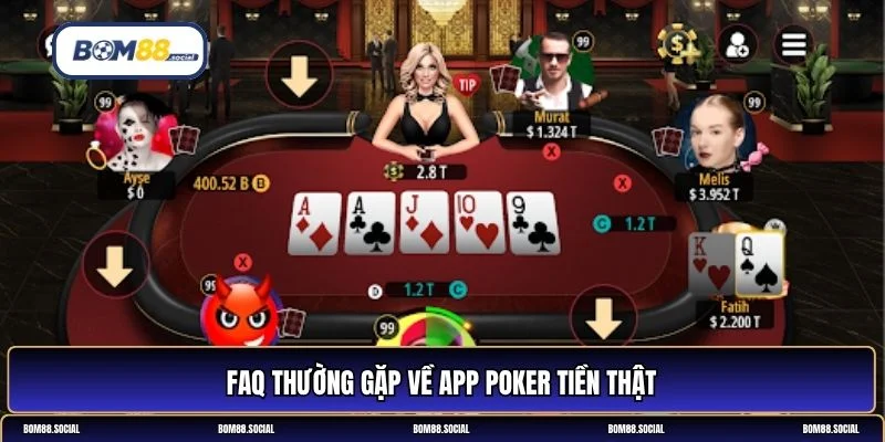 App Poker tiền thật