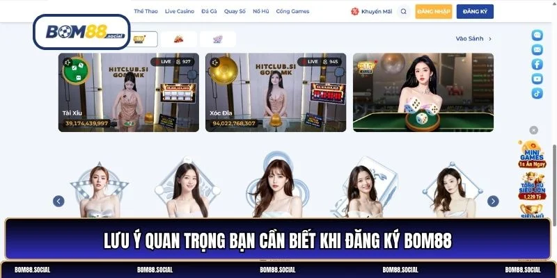 Đăng nhập BOM88