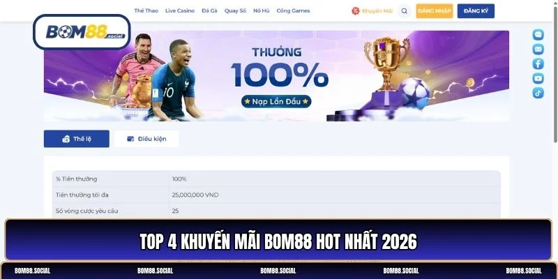 Khuyến mãi BOM88