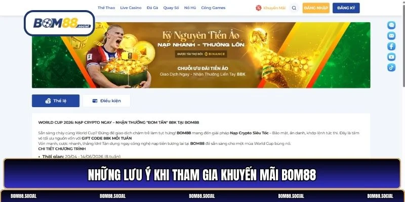 Khuyến mãi BOM88